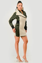 Load image into Gallery viewer, Aviator Knit Utility Dress