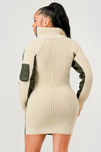 Load image into Gallery viewer, Aviator Knit Utility Dress
