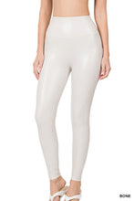 Load image into Gallery viewer, The Marlene High Rise Vegan Leather Tights
