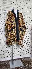Load image into Gallery viewer, Teddy Bear Leopard print Poncho
