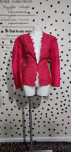Load image into Gallery viewer, Vintage embroidered blazer   sz 14
