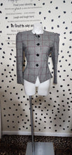 Load image into Gallery viewer, Sasson houndstooth blazer  sz 10
