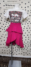 Load image into Gallery viewer, Zara pink layered skirt  sz med
