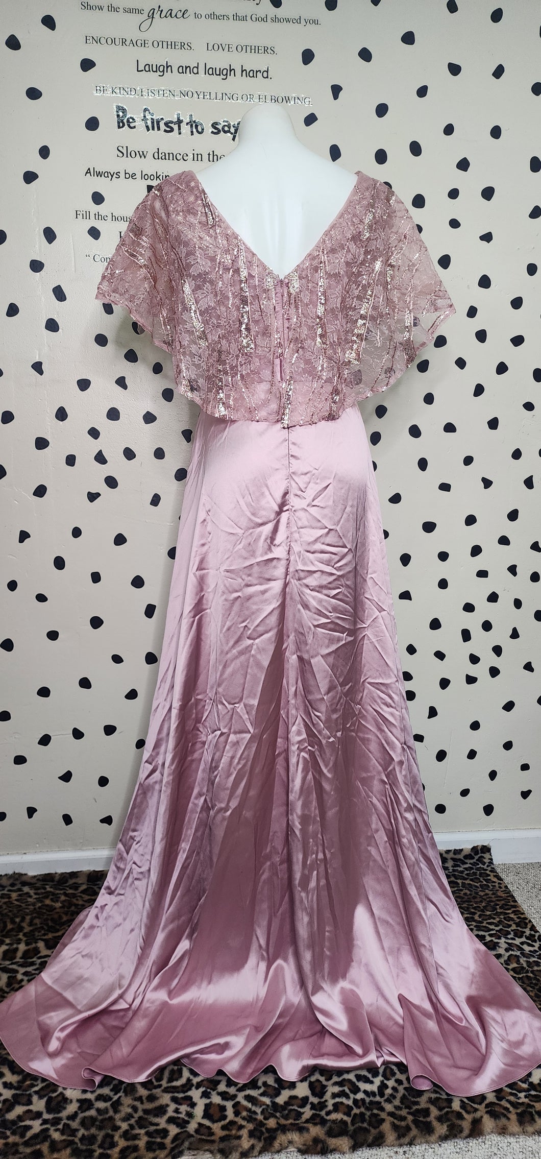Formal sequin top Dress   sz 10