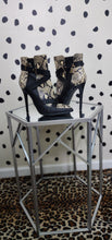 Load image into Gallery viewer, Snake print Ankle Heels   sz 8.5
