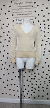 Load image into Gallery viewer, Kirsten Vintage sequin sweater    sz med
