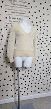 Load image into Gallery viewer, Kirsten Vintage sequin sweater    sz med
