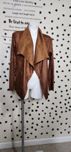 Load image into Gallery viewer, Worthington cognac jacket   sz med
