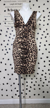 Load image into Gallery viewer, Leopard body con dress   sz med
