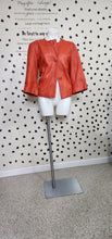 Load image into Gallery viewer, Genuine Leather Cold water creek jacket   sz lrg
