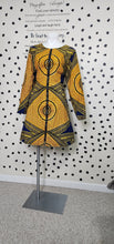 Load image into Gallery viewer, Ethnic print zip front dress   sz 2x, best fitting 14-16
