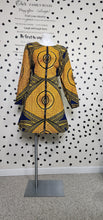 Load image into Gallery viewer, Ethnic print zip front dress   sz 2x, best fitting 14-16
