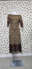 Load image into Gallery viewer, Babeyond Fringe beaded dress   sz xl
