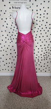 Load image into Gallery viewer, B.DARLIN LONG PINK DRESS    SZ 10
