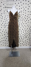 Load image into Gallery viewer, BAR  III  GOLD DRESS     SZ SM/MED
