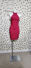 Load image into Gallery viewer, PINK SEQUIN DRESS    SZ SMALL
