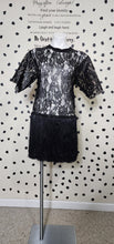 Load image into Gallery viewer, BETINA DROP WAIST SHINGLED TOP/DRESS   SZ LRG
