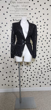 Load image into Gallery viewer, B.BELLA SEQUIN BLAZER    SZ LRG
