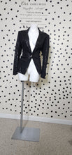 Load image into Gallery viewer, B.BELLA SEQUIN BLAZER    SZ LRG
