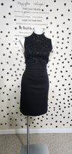 Load image into Gallery viewer, NINA CHARLES SEQUIN/BEADED DRESS    SZ MED
