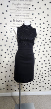 Load image into Gallery viewer, NINA CHARLES SEQUIN/BEADED DRESS    SZ MED
