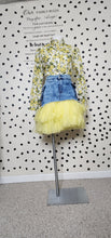 Load image into Gallery viewer, AKIRA DENIM TULLE SKIRT    SZ MED
