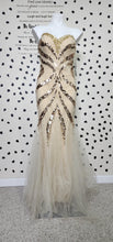 Load image into Gallery viewer, CINDERELLA SEQUIN FORMAL DRESS    SZ 10 STRETCH
