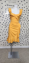 Load image into Gallery viewer, LAUNDRY ORANGE RUFFLE DRESS  SZ 12
