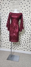 Load image into Gallery viewer, BETSEY ADMAS SEQUIN DRESS   SZ 8
