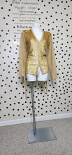 Load image into Gallery viewer, NEW CASUAL CORNER SEQUIN CARDIGAN    SZ XL
