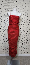 Load image into Gallery viewer, NWT FASHION NOVA RED DRESS     SZ MED
