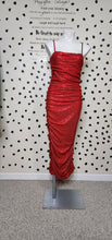 Load image into Gallery viewer, NWT FASHION NOVA RED DRESS     SZ MED
