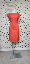 Load image into Gallery viewer, BANANA REPUBLIC CORAL DRESS    SZ 16 STRETCHY
