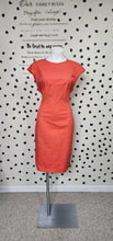 Load image into Gallery viewer, BANANA REPUBLIC CORAL DRESS    SZ 16 STRETCHY
