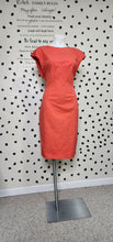 Load image into Gallery viewer, BANANA REPUBLIC CORAL DRESS    SZ 16 STRETCHY
