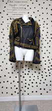 Load image into Gallery viewer, AZAELA WANG SPIKED MOTO JACKET     SZ XL
