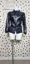 Load image into Gallery viewer, CROC LEATHER JACKET     SZ SM-MED FITTING
