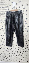 Load image into Gallery viewer, MICHAEL KORS HIGH WAIST  LEATHER PANT    SZ 6
