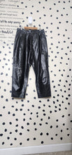 Load image into Gallery viewer, MICHAEL KORS HIGH WAIST  LEATHER PANT    SZ 6
