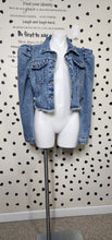 Load image into Gallery viewer, SHEIN DENIM PUFFER JACKET    SZ LRG (SZ 10)
