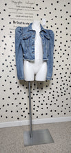 Load image into Gallery viewer, SHEIN DENIM PUFFER JACKET    SZ LRG (SZ 10)
