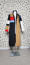 Load image into Gallery viewer, SHEIN MULTICOLOR TRENCH     SZ MED
