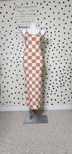 Load image into Gallery viewer, BOX PRINT SWEATER DRESS    SZ MED/LRG

