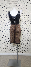 Load image into Gallery viewer, CACHE LEOPARD SKIRT    SZ MED (FITTING SZ LRG)
