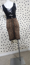 Load image into Gallery viewer, CACHE LEOPARD SKIRT    SZ MED (FITTING SZ LRG)
