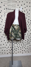 Load image into Gallery viewer, FASHION NOVA MAROON BLAZER    SZ 2X
