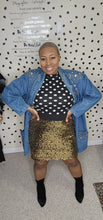 Load image into Gallery viewer, TORRID SEQUIN SKIRT     SZ TORRID 1 (16/18)
