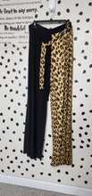 Load image into Gallery viewer, HALF AND HALF PALLAZZO PAN/ BOYSUIT SET     SZ 2XL
