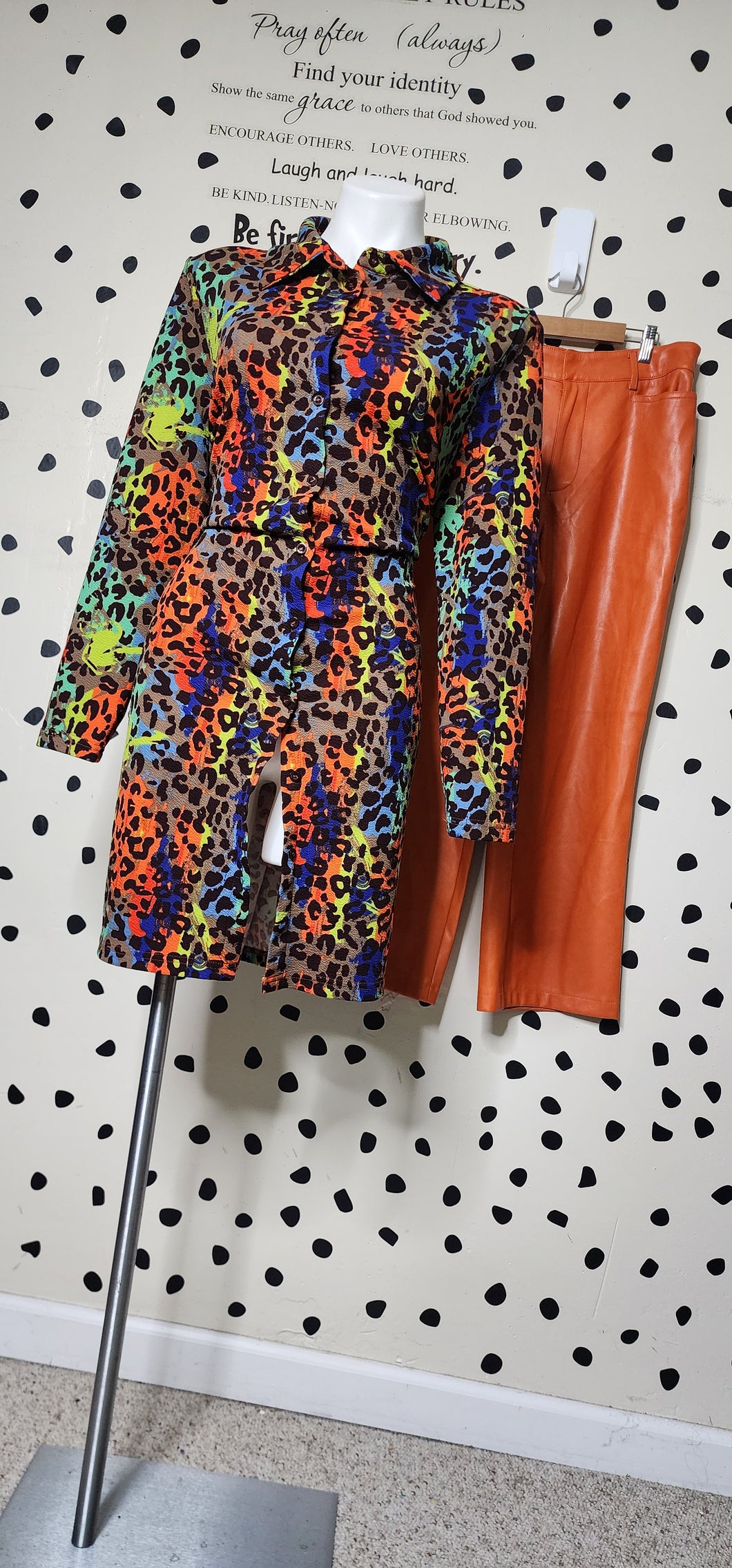SHEIN MULTICOLOR DRESS    SZ 1XL (12/14)