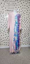 Load image into Gallery viewer, HALF IRIDESCENT SHEER DRESS  SZ LRG (14)
